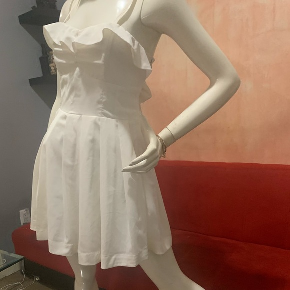 White fit and flare 2be Bebé dress - Picture 5 of 6